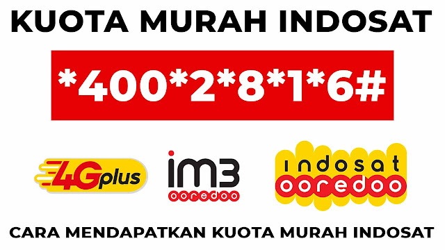 cara mendapatkan kuota murah indosat