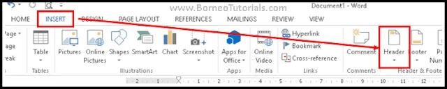 Tips Membuat Header Footer di Ms Word 2013 Terupdate membuat-header-footer-di-ms-word