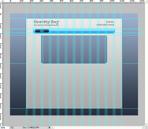 Making Portfolio Layout in Photoshop