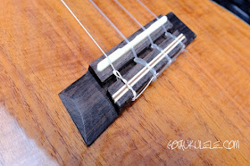 Uma Pulse KC Ukulele bridge