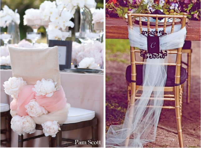 Dress Up Your Wedding Chairs
