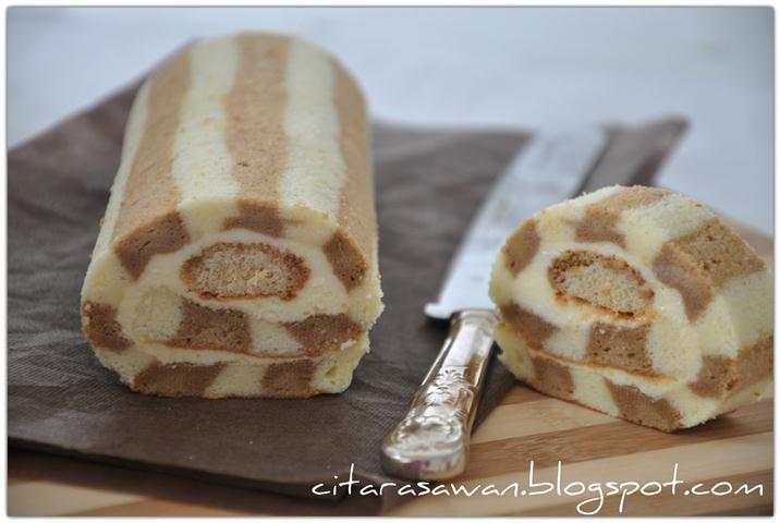 Tiramisu Roll Cake ~ Resepi Terbaik