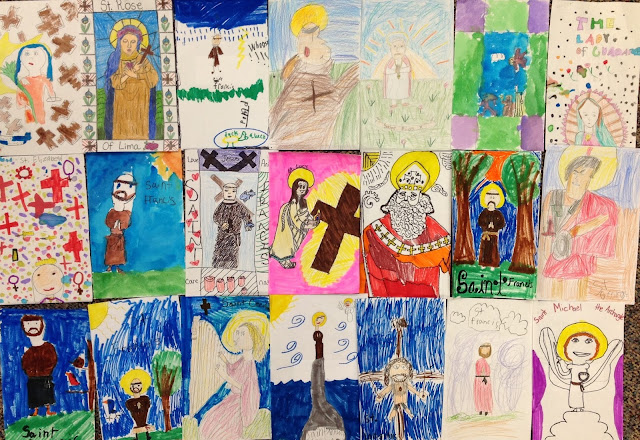 Catholic Saint Drawing Art Contest