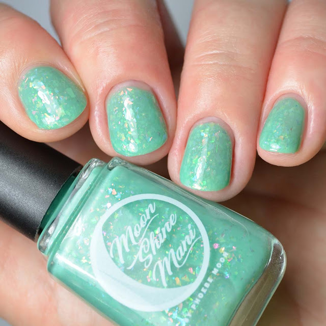 green nail polish