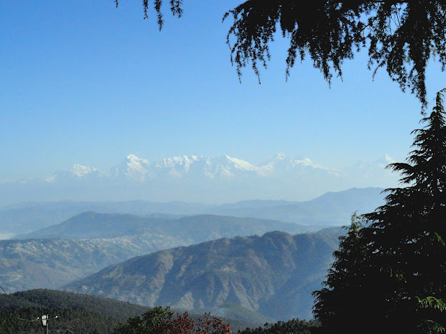 Himalayan Range from KMVN Mukteshwar