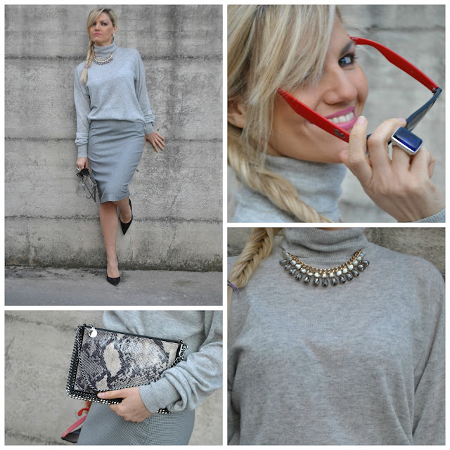 outfit grigio come abbinare il grigio abbinamenti grigio come abbinare la gonna a tubino pencil skirt outfit grey outfit RECAP OUTFIT gennaio 2016 outfit invernali outfit gennaio 2016 january 2016 outfits recap january outfits recap winter outfits cosa indossare in inverno outfit invernali what to wear in winter winter outfits mariafelicia magno fashion blogger colorblock by felym fashion blog italiani fashion blogger italiane blog di moda blogger italiane di moda fashion blogger bergamo fashion blogger milano fashion bloggers italy italian fashion bloggers influencer italiane italian influencer