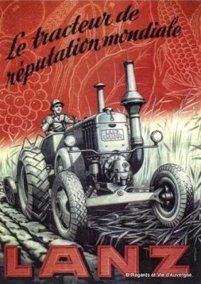 Tracteur agricole ancien