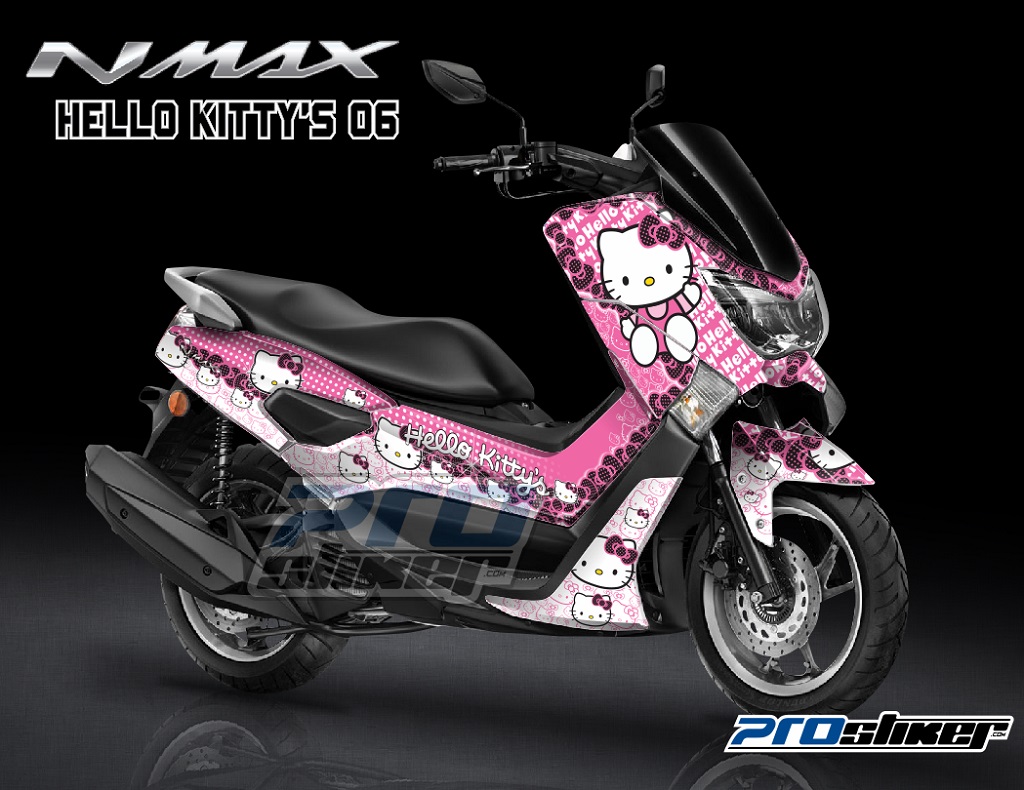 Gambar Modifikasi Striping Yamaha Nmax Pangeran Modifikasi