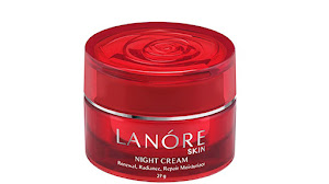 Paket Lanore Whitening and Anti Aging Serum Skin Night Cream