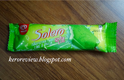 รีวิว วอลล์ โซเลโร สปลิท ไอศกรีมกลิ่นมะนาวและวานิลลา (CR) Review Solero Lime & Vanilla Split Ice Cream, Wall's Brand.