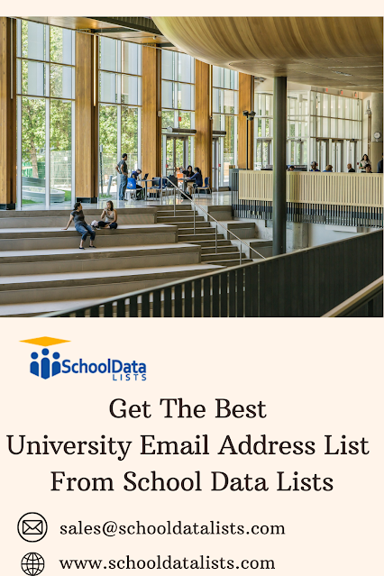 university emails list