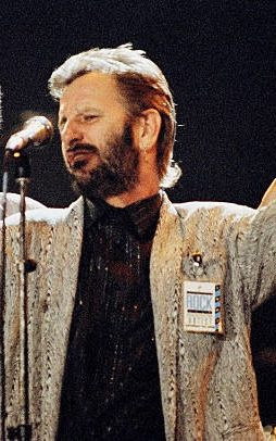 Ringo Starr performs also on stage, at Wembley Arena for The Princes Trust, on June 6th 1987 in London, United Kingdom.