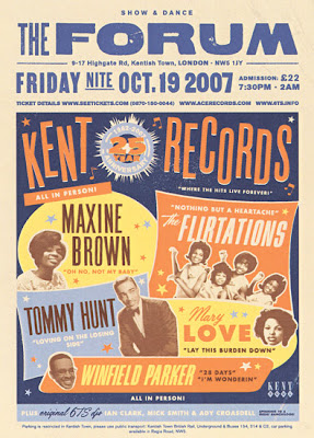 Kent 25th Anniversary Soul Revue poster