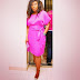 Photos : Uche Jombo Flaunts Her Baby Bump