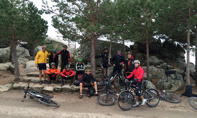 MTB en Cercedilla - AlfonsoyAmigos