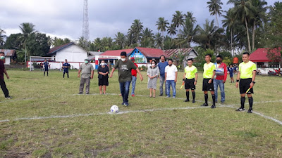 Wabup Jocke Legi, Buka Turnamen James Sumendap Cup