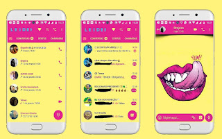 Mouth & Lips Theme For YOWhatsApp & Fouad WhatsApp By Leidiane