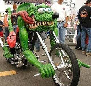 Weird Toon Bike