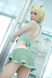 Annpanman cosplay, Melonpanna by Mai