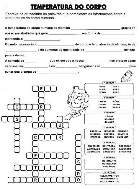 Atividades ciências 5° ano ensino fundamental