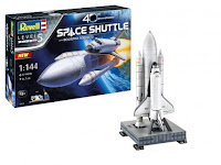 Revell 1/144 Space Shuttle w/ Booster Rockets 40th Anniversary (05674) Color Guide & Paint Conversion Chart