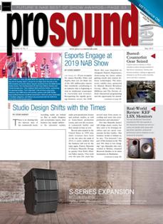 Pro Sound News - May 2019 | ISSN 0164-6338 | TRUE PDF | Mensile | Professionisti | Audio | Video | Comunicazione | Tecnologia
Pro Sound News is a monthly news journal dedicated to the business of the professional audio industry. For more than 30 years, Pro Sound News has been — and is — the leading provider of timely and accurate news, industry analysis, features and technology updates to the expanded professional audio community — including recording, post, broadcast, live sound, and pro audio equipment retail.