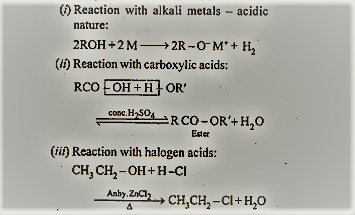 alcohols phenols and ethers class 12 notes