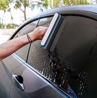 Universal Window Glass Cleaning Scraper Brush