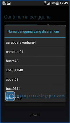 Buat Gmail Baru Untuk BBM