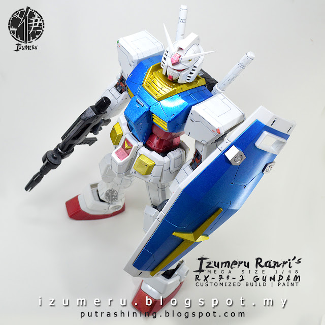 Izumeru Ranri's RX-78-2 Gundam Mega Size 1/48 Custom Paint