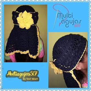 Participante del Reto Turbante Turco a Crochet