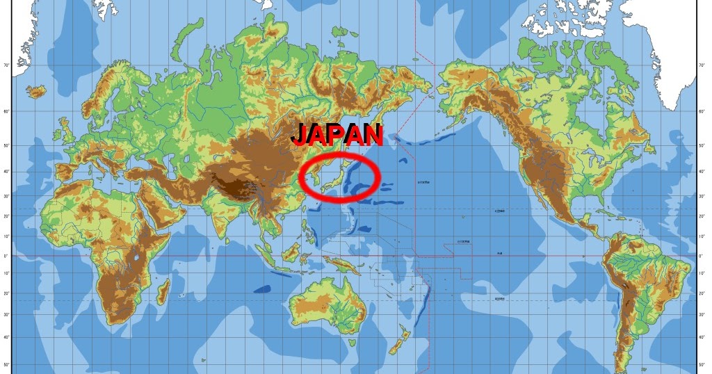 Where is and What's What Japan:  So where is Japan? Location of the Japan island in the world map.