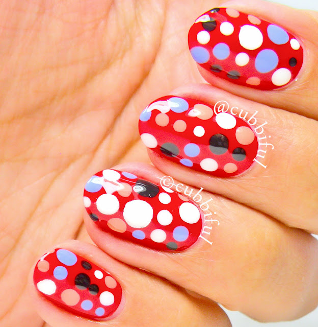 Retro Dotticure Nail Art