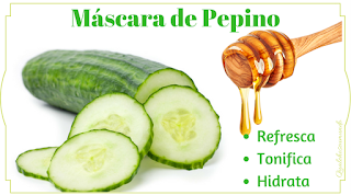 máscara de pepino