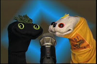 photo of sifl and ollie at microphone