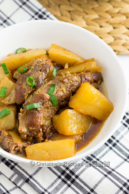 Japanese Pork Tender Rib Stew01