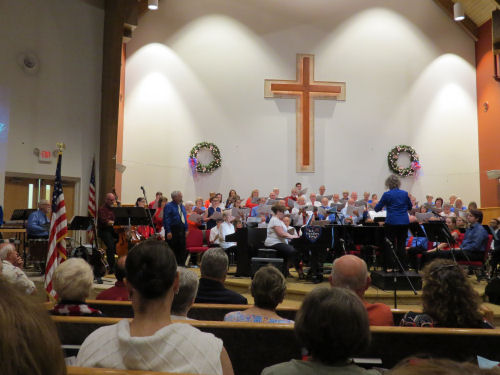 choir with accompanyists