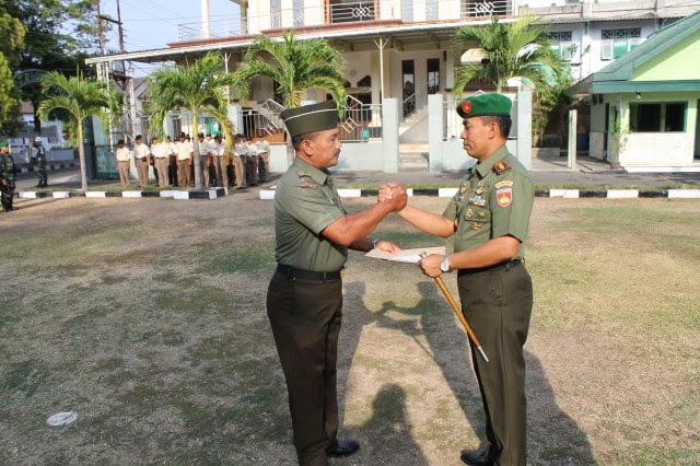 PELANTIKAN KENAIKAN PANGKAT ANGGOTA KODIM 0726/SKH