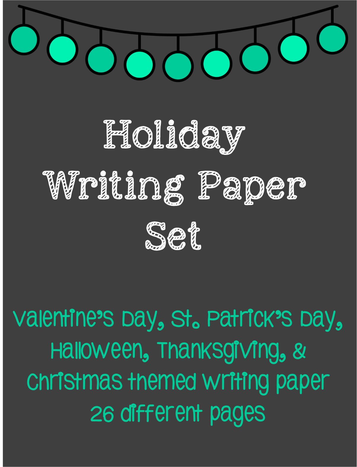 http://www.teacherspayteachers.com/Product/Writing-Paper-Set-with-Colorful-Frames-27-pages-696608