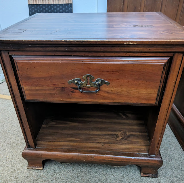 Upcycling Thrift Store Nightstands