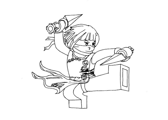 highest quality ninjago coloring pages