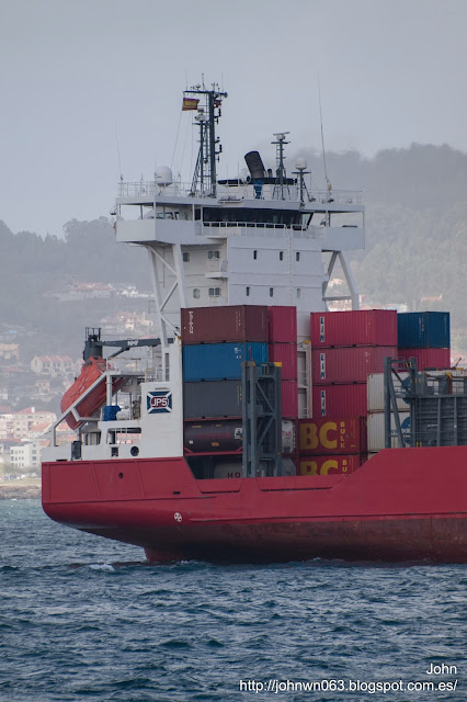 alida, fotos de barcos, container ship, vigo