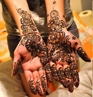 Designs For Bride (1) Arabic Mehndi
