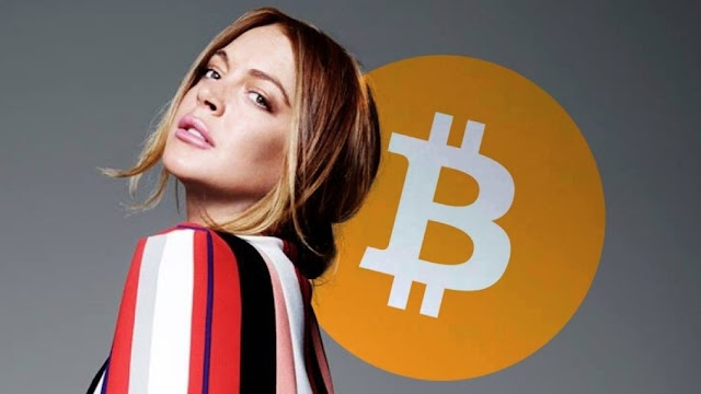 Lindsey Lohan bitcoin