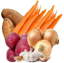 Image: Farmers Market Organic Seasonal Vegetable Bundle (Hearty Organic Vegetable Box)
