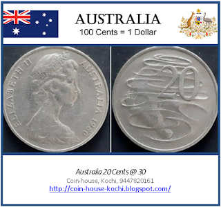 Australia 20 Cents @ 30