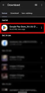 Update Google Play Store Secara Offline