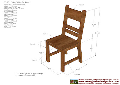 Outdoor Dining Chair Woodworking Plans