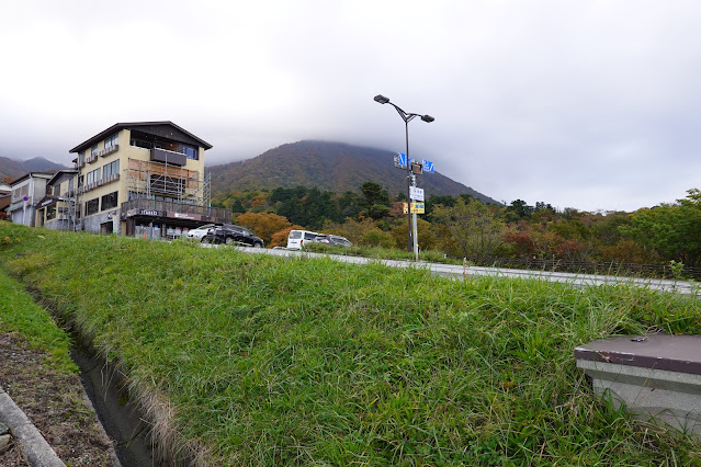 鳥取県西伯郡大山町大山 博労座駐車場からの眺望