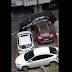 VÍDEO: REVOLTADO POR TER CARRO PRESO EM ESTACIONAMENTO, MOTORISTA BATE VIOLENTAMENTE EM OUTRO VEÍCULO; ASSISTA